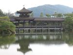 Taihei-Kaku, a covered bridge of Heian Jingu Shrine.
