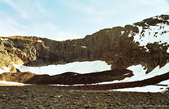 wyjątkowe miejsce dla lodowca