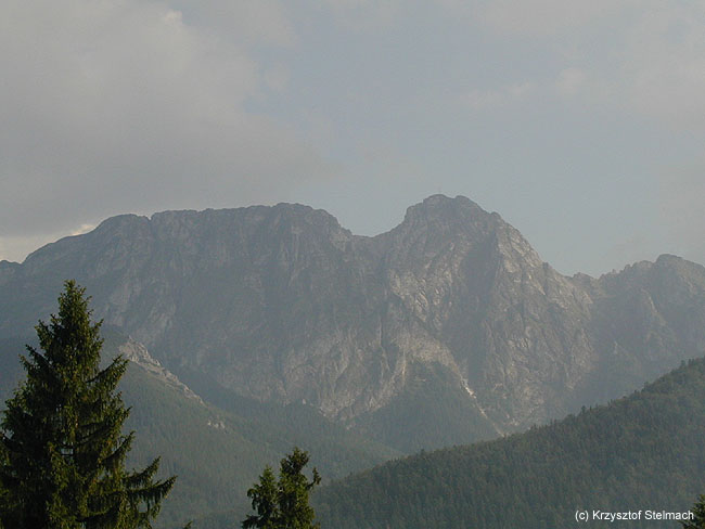 Widok na Giewont