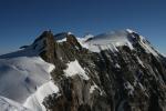 szczyty Monte Rosa (widok z Vincenta)