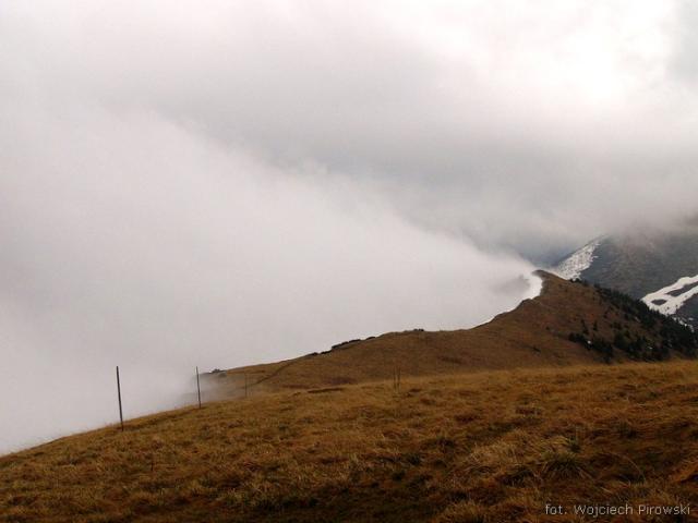 biwak pod Poludniowym Gruniem 1460 m.n.p.m.